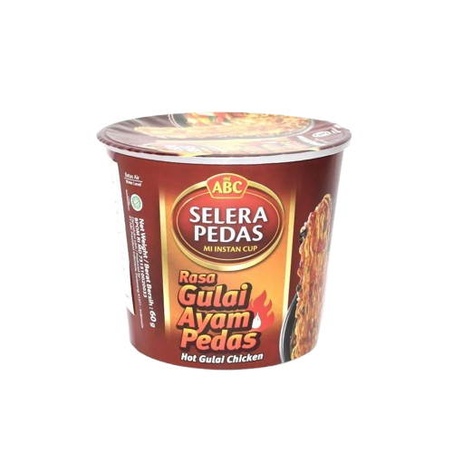 ABC カップ麺 ホットチキンカレー味 60G