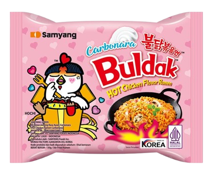 サムヤン ブルダック カルボナーラ味炒め麺 130G
