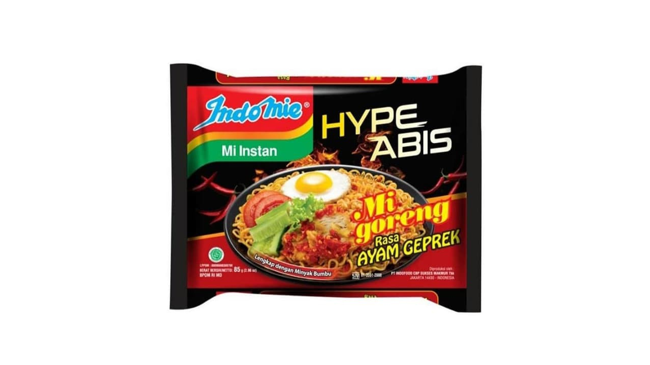 インドミー 焼きそば激辛フライドチキン味